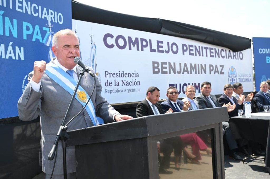 Jaldo - inauguración cárcel
